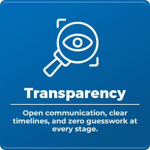 Section 4- Core Value Pillars (Transparency)